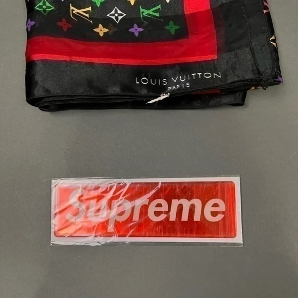Rare 3D Classic Red White Supreme Box Logo Spell Out Sticker fw11 ? - Picture 2 of 3